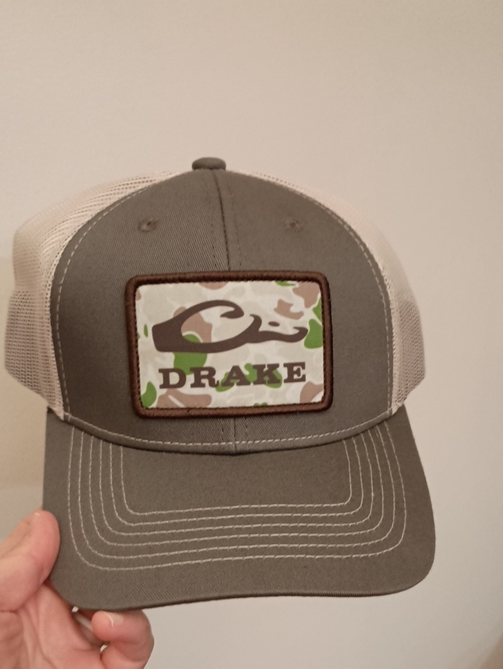 Drake Front Patch Mesh Trucker Hat